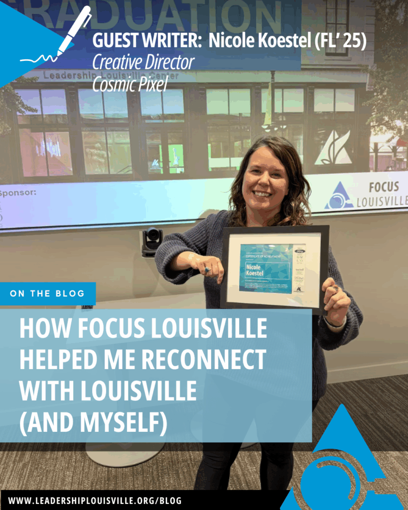 Focus Louisville participants engaging in community leadership