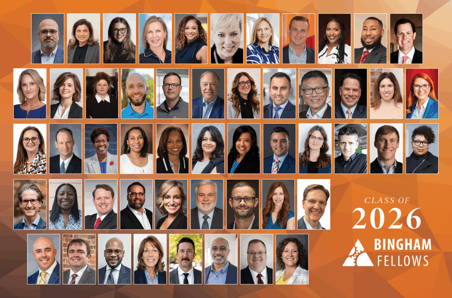 Fifty-two influential leaders selected for Bingham Fellows Class of ...